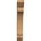 Ekena Millwork Legacy Slat Rough Sawn Bracket, Western Red Cedar, 6"W x 28"D x 40"H BKT06X28X40LEC06RWR - alternate 3